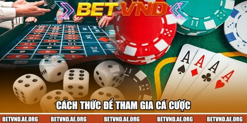 Cách thức để tham gia cá cược đơn giản 